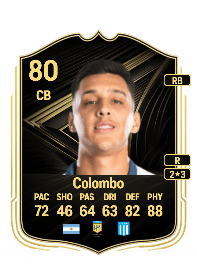 Nazareno Colombo card