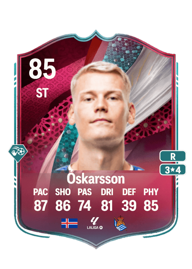 Orri Óskarsson card