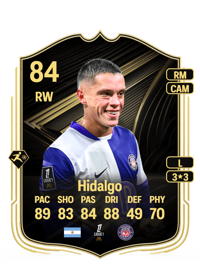 Santiago Hidalgo card