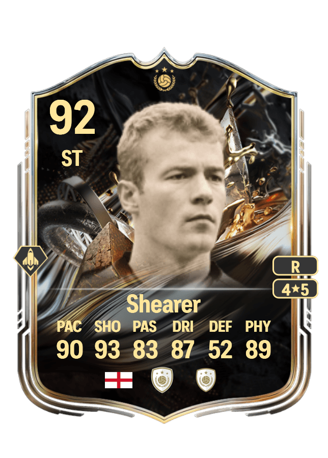 Alan Shearer card