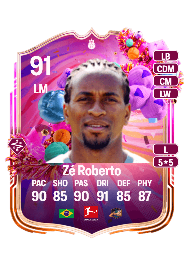 Zé Roberto card