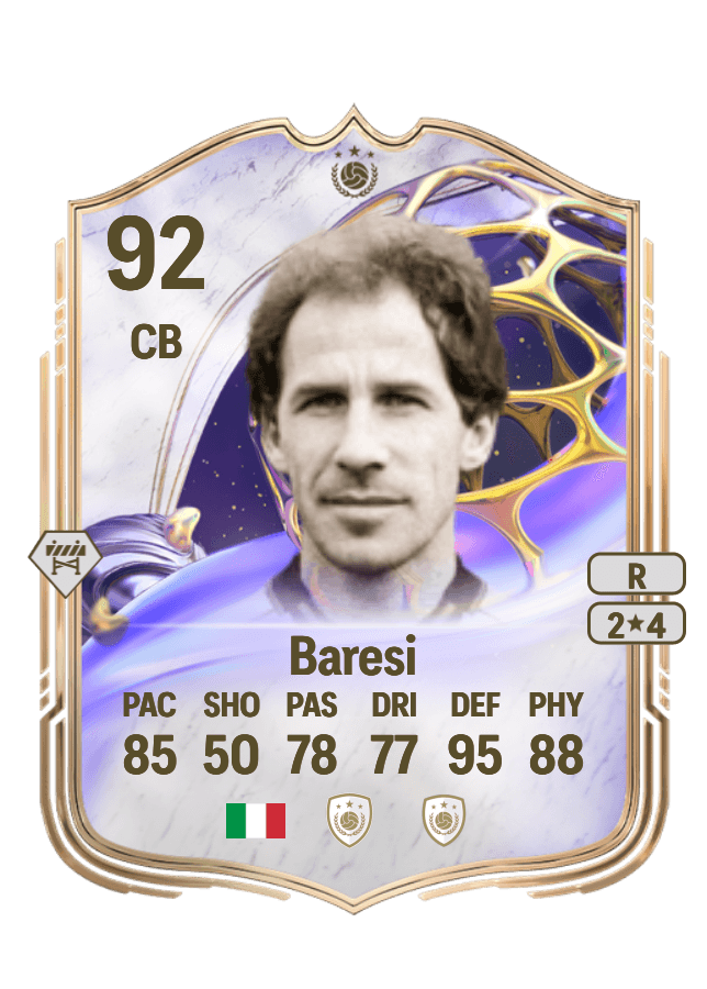 Franco Baresi card