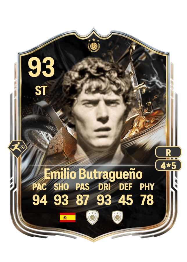 Emilio Butragueño card