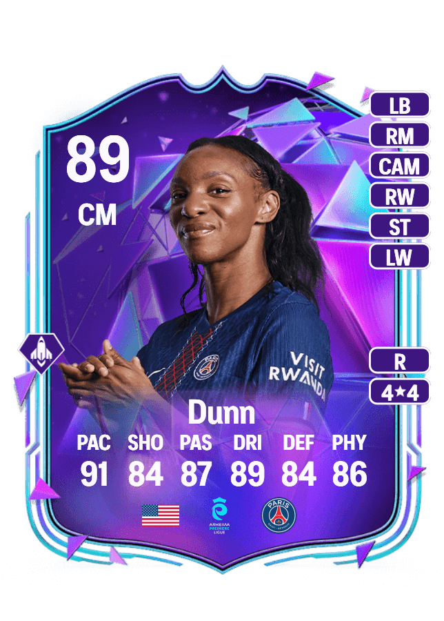 Crystal Dunn card