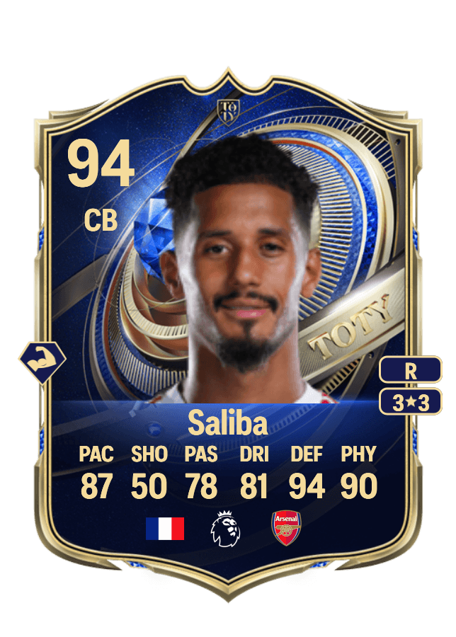 William Saliba card