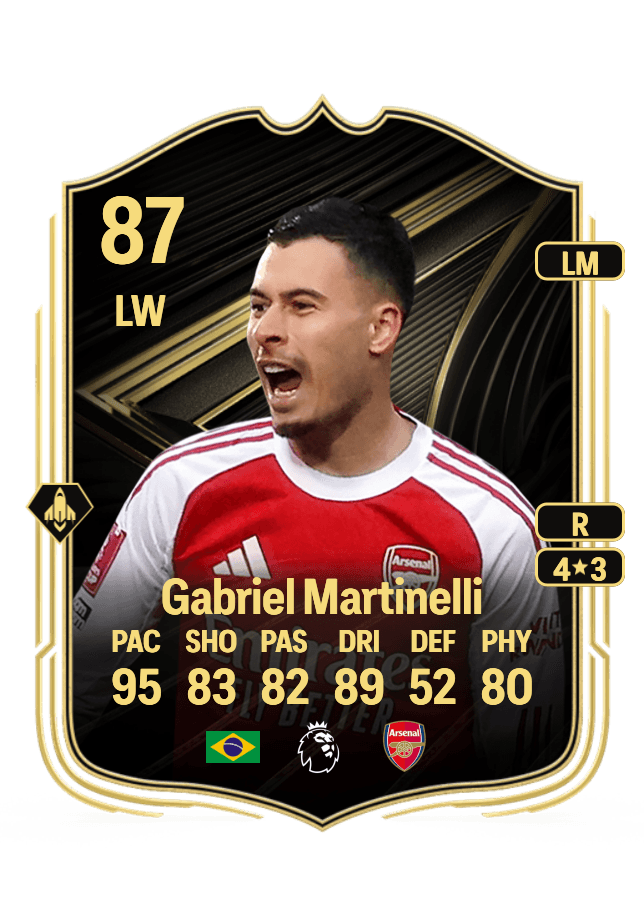 Gabriel Martinelli card