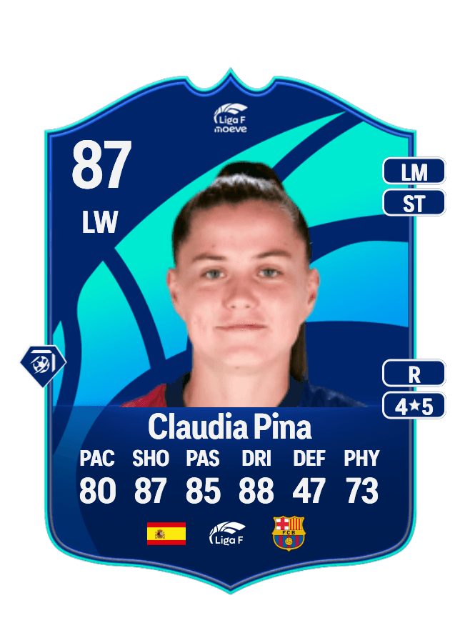 Claudia Pina card