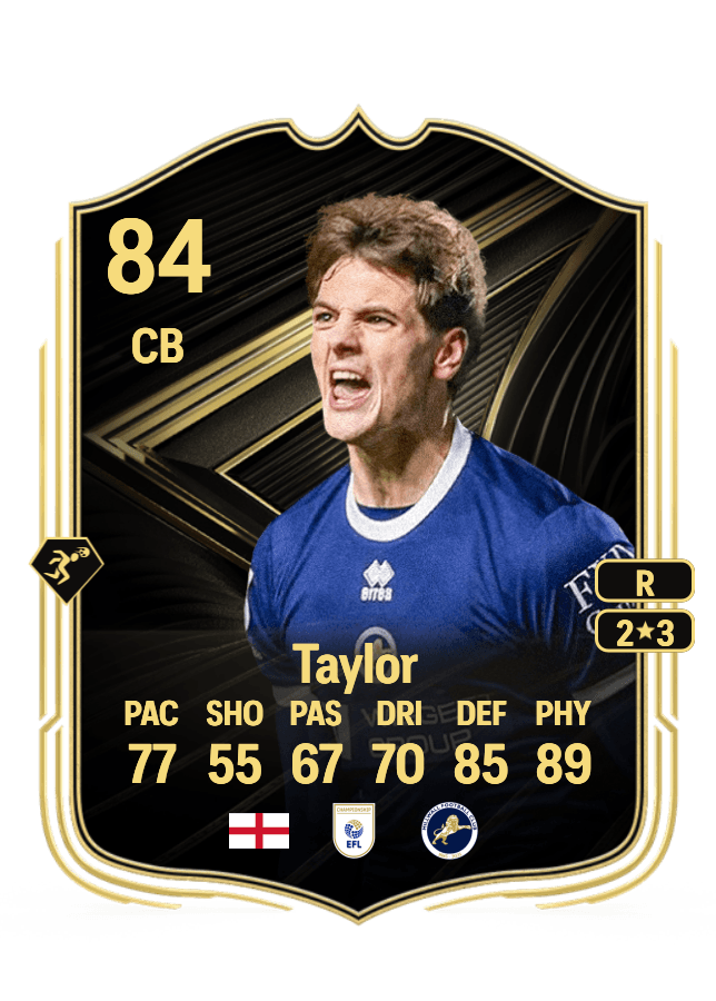 Caleb Taylor card