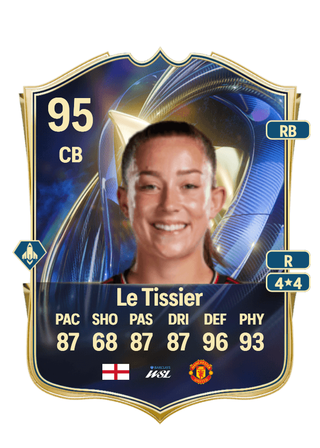 Maya Le Tissier card