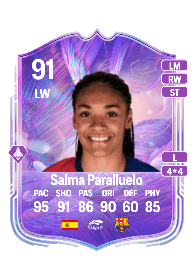 Salma Paralluelo card