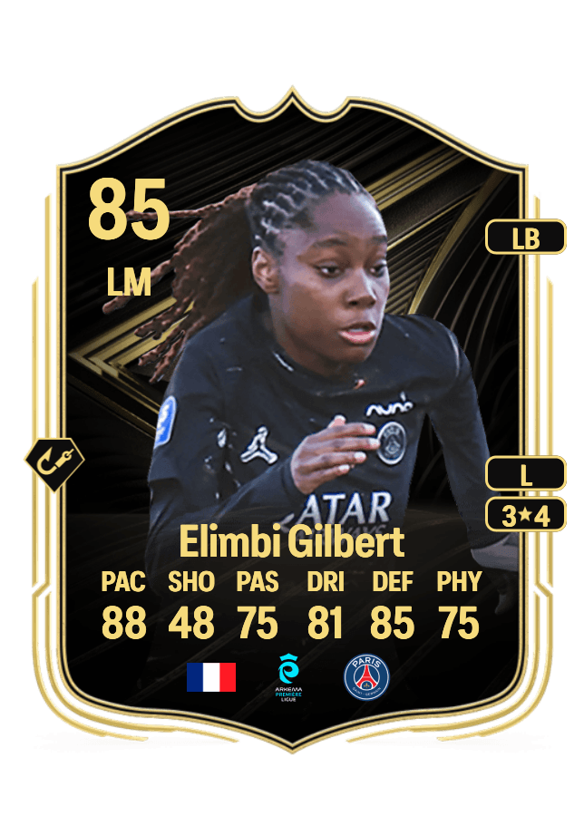 Tara Elimbi Gilbert card