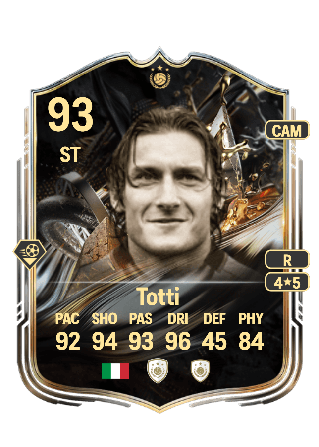 Francesco Totti card