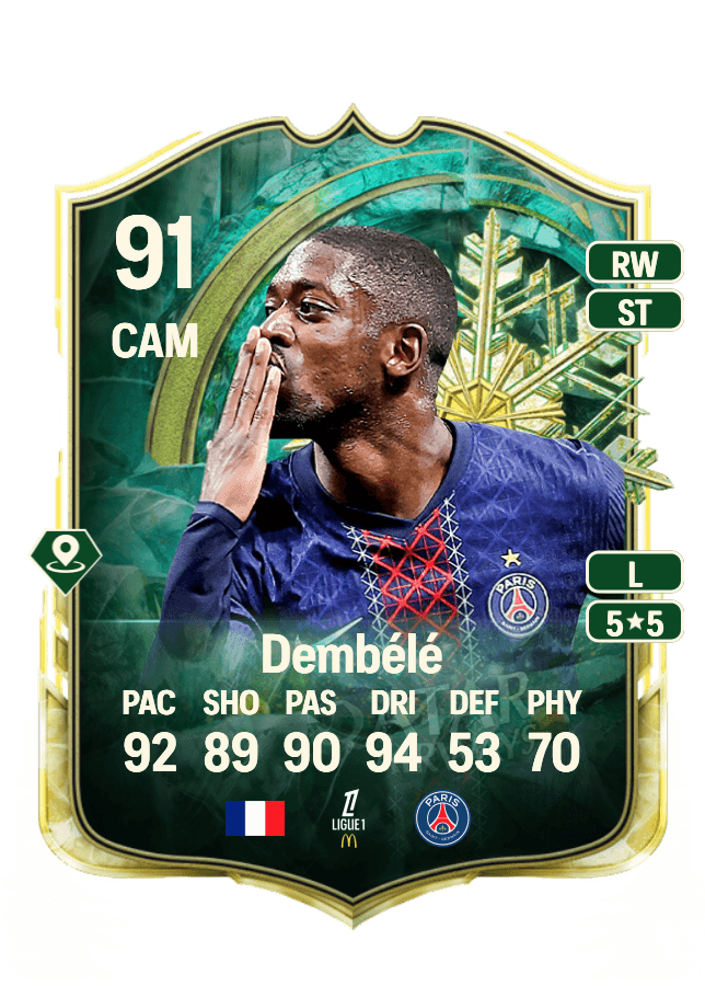 Ousmane Dembélé card