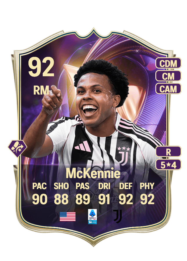 Weston McKennie card