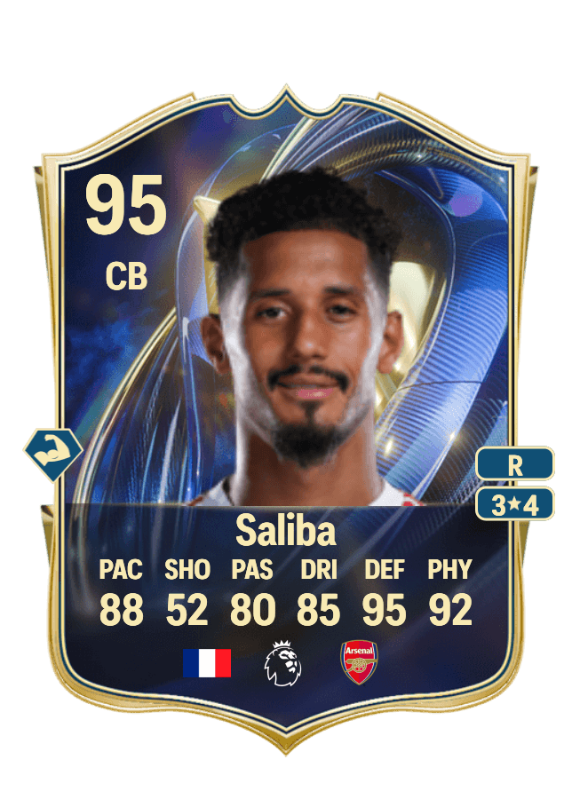 William Saliba card