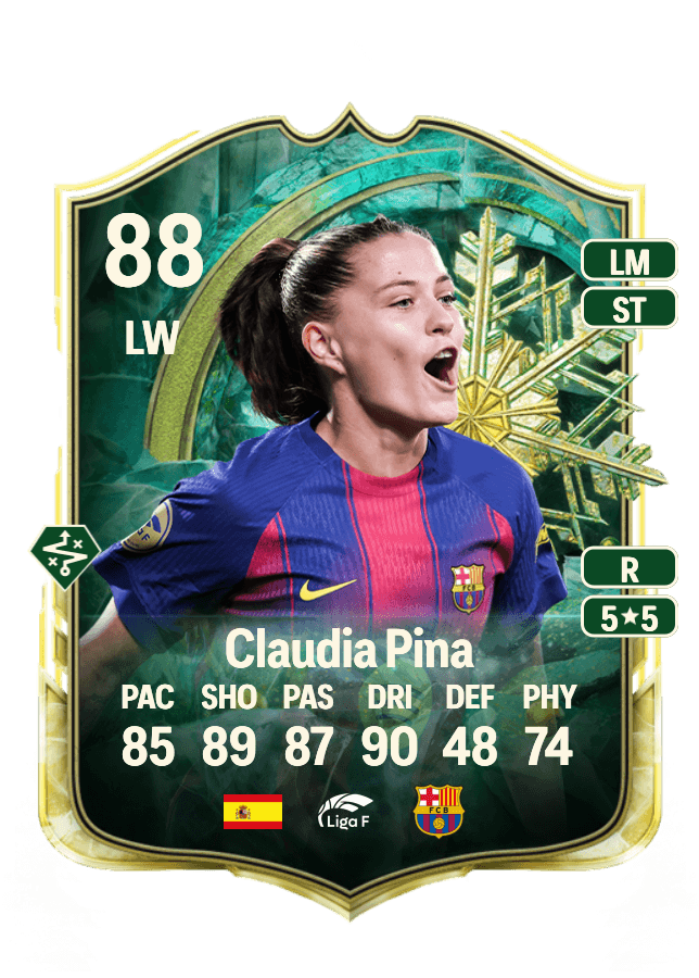 Claudia Pina card