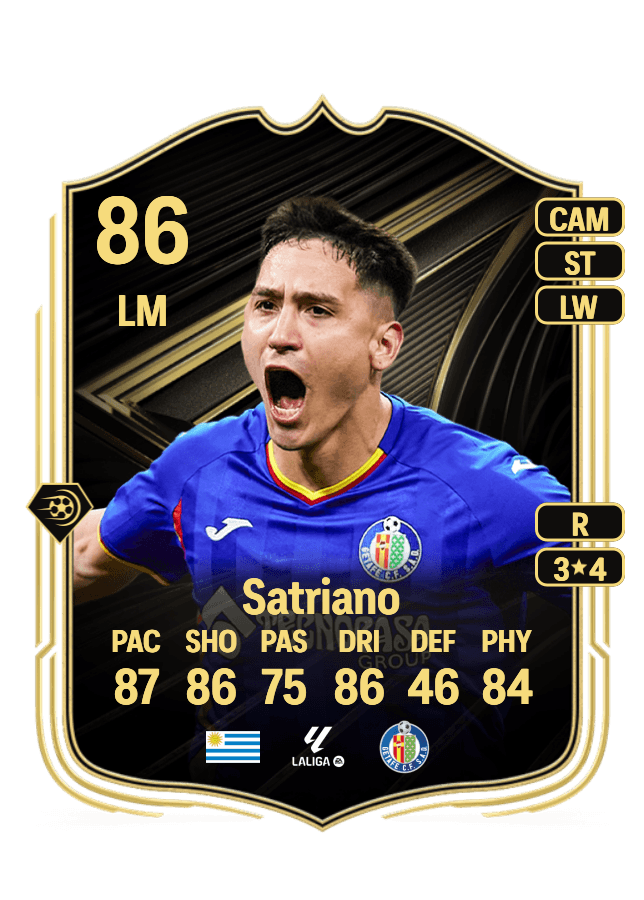 Martín Satriano card