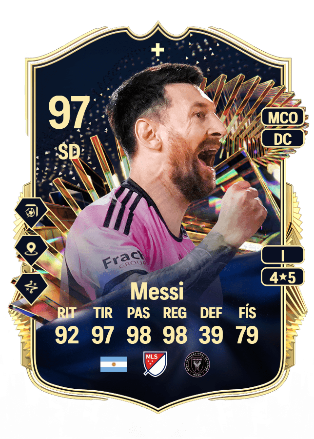 Lionel Messi card
