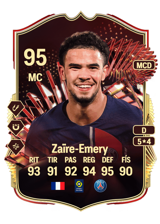 Warren Zaïre-Emery card