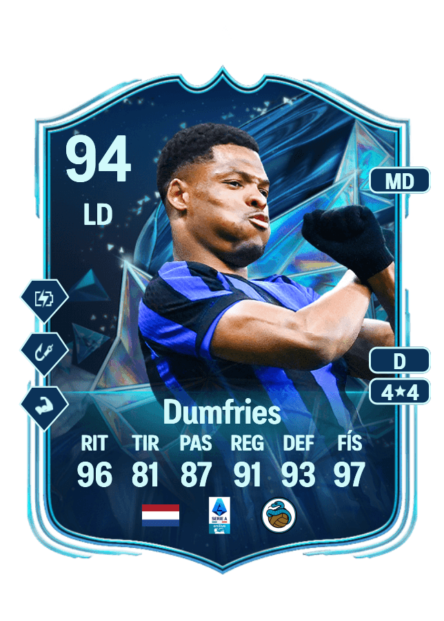 Denzel Dumfries card