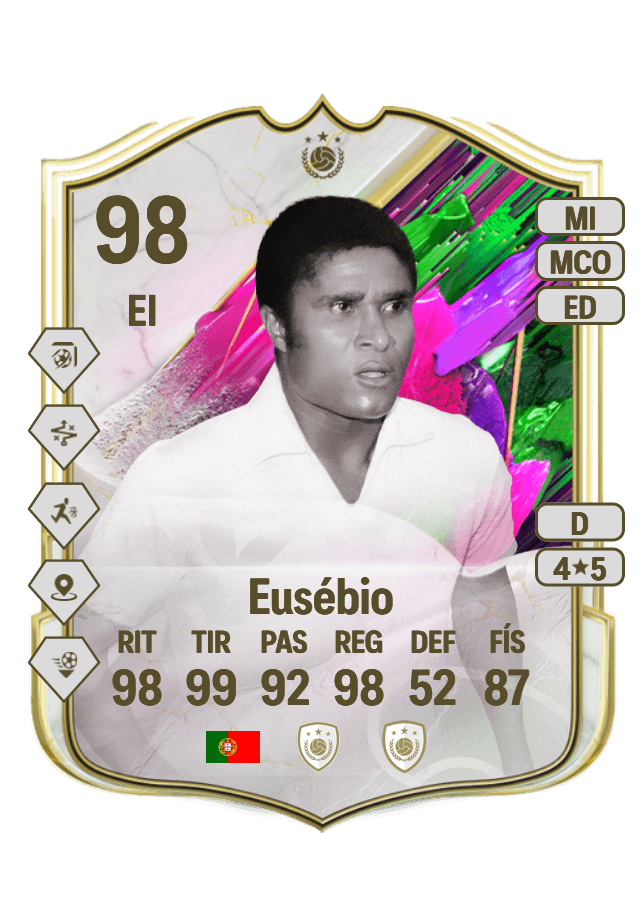 Eusébio card