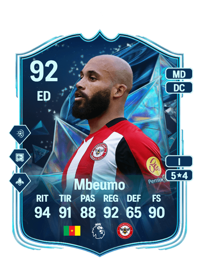 Bryan Mbeumo card