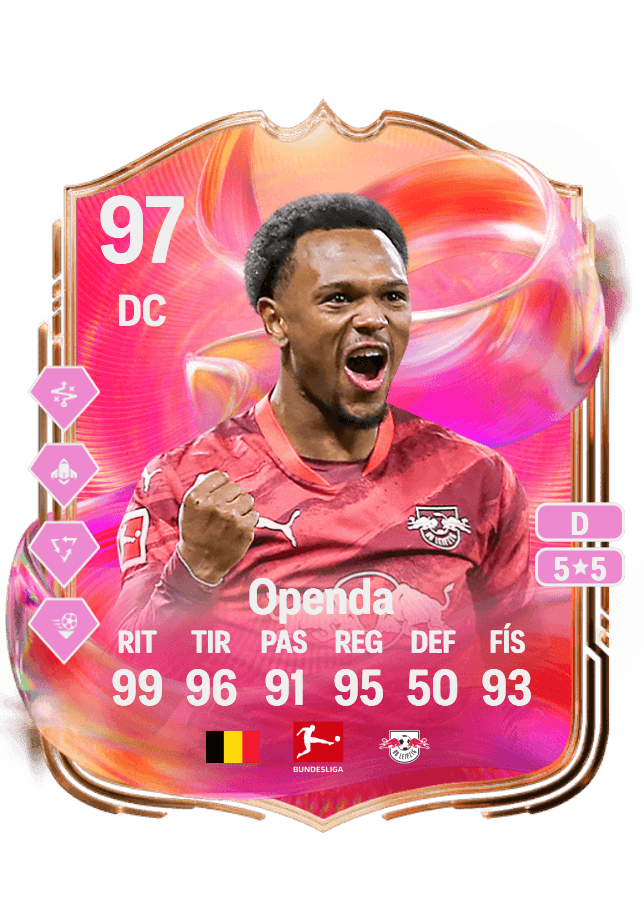Loïs Openda card