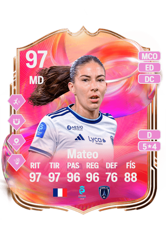 Clara Mateo card