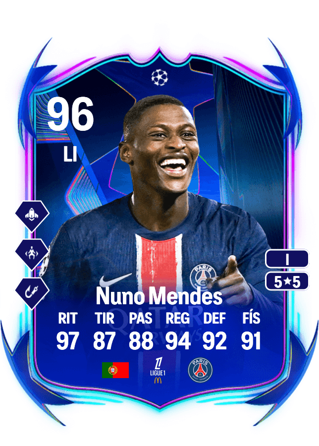 Nuno Mendes card