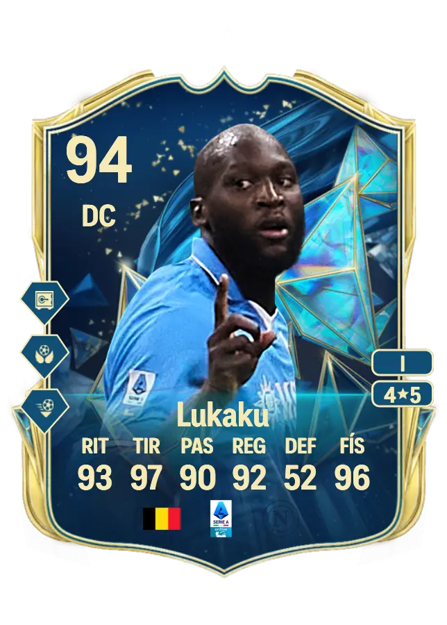 Romelu Lukaku card