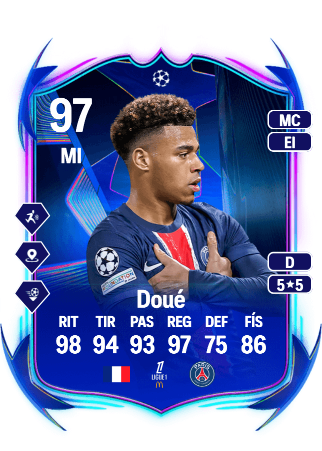 Désiré Doué card