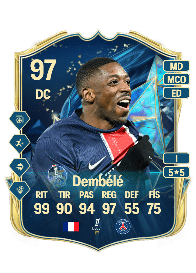 Ousmane Dembélé card