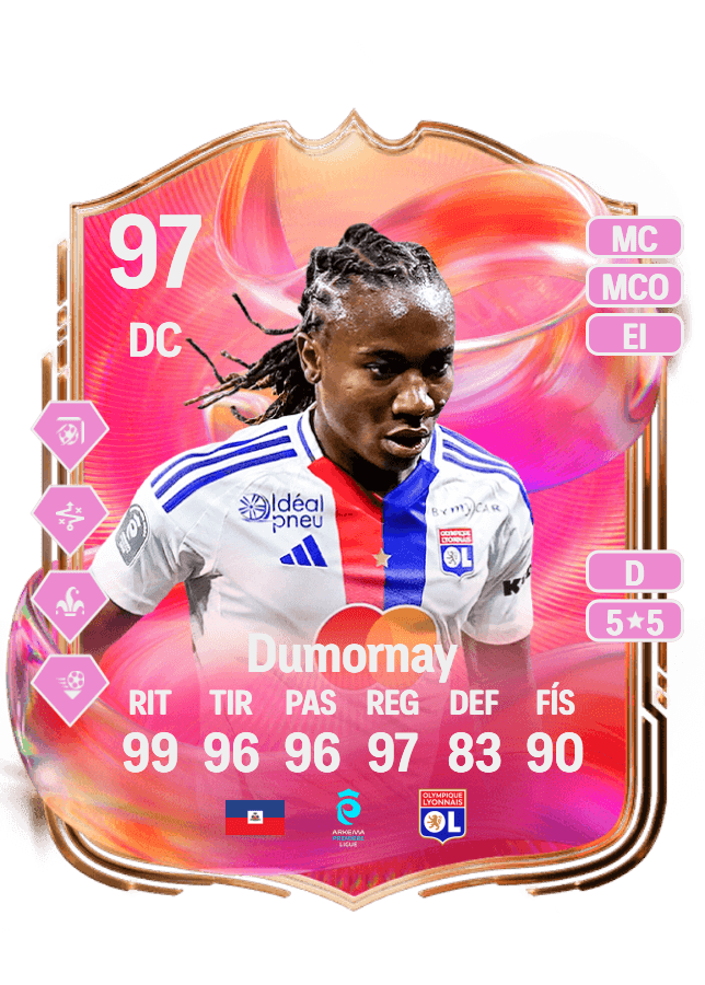 Melchie Dumornay card
