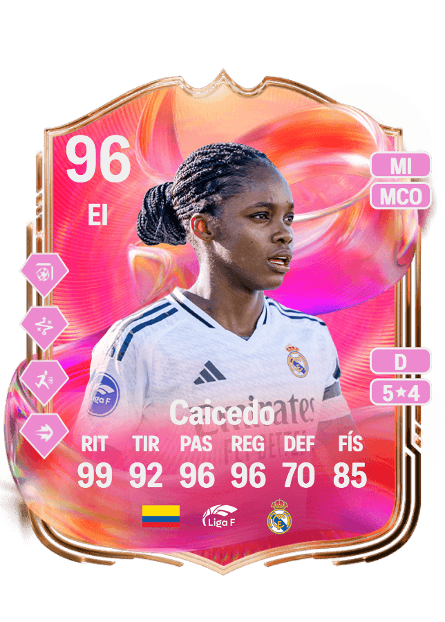 Linda Caicedo card