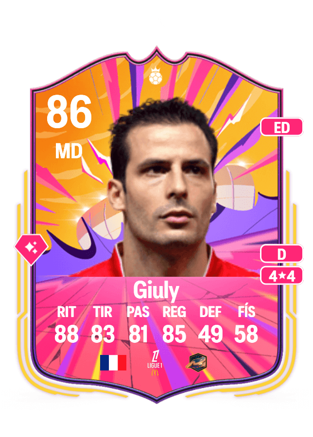 Ludovic Giuly card