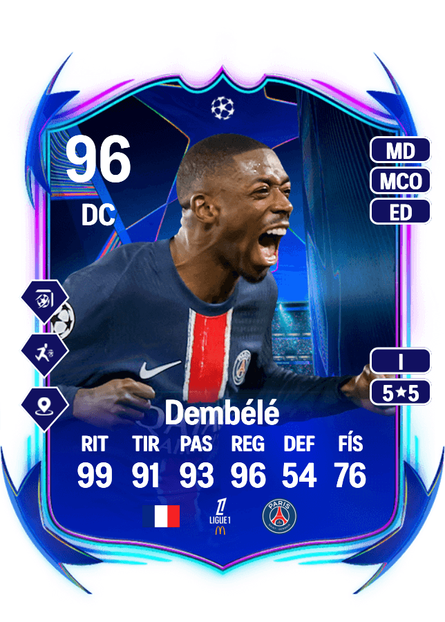 Ousmane Dembélé card