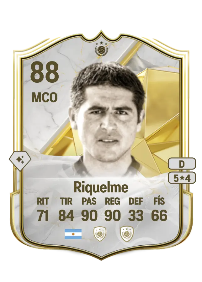 Juan Román Riquelme card