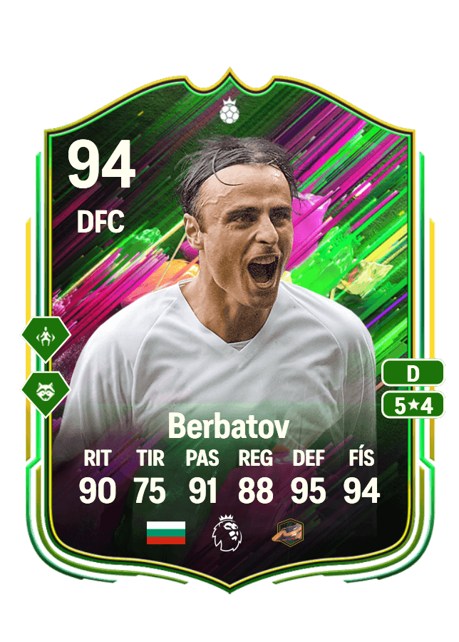 Dimitar Berbatov card