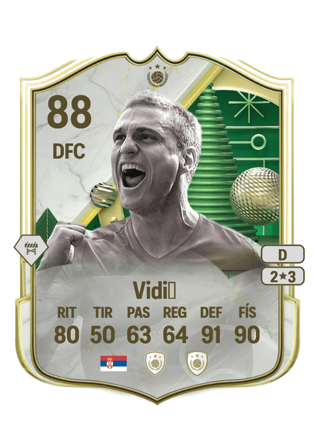 Nemanja Vidić card