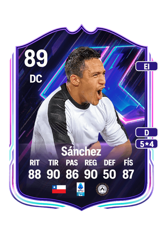 Alexis Sánchez card