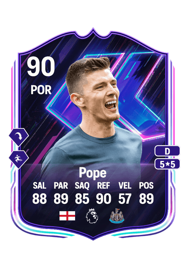 Nick Pope card