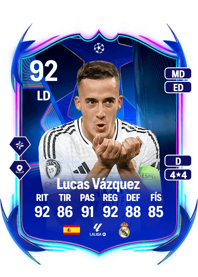Lucas Vázquez card
