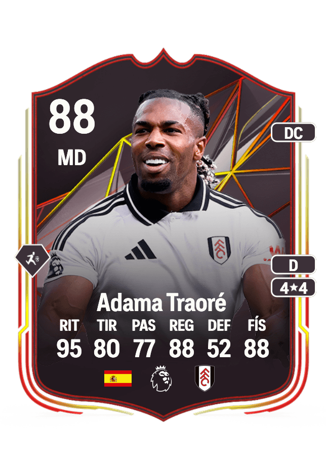 Adama Traoré card