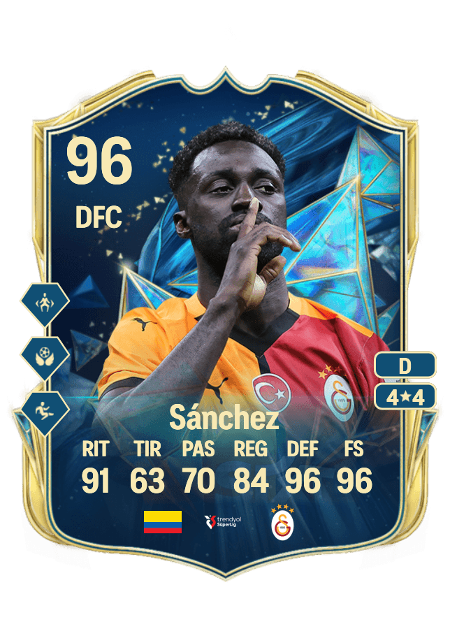 Davinson Sánchez card