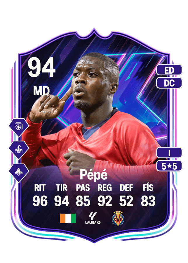 Nicolas Pépé card