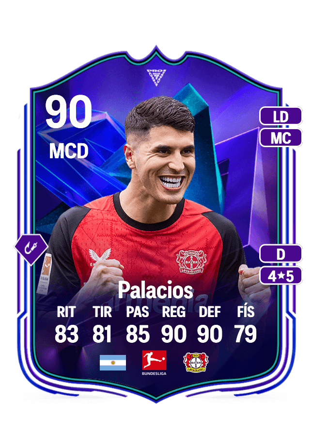Exequiel Palacios card
