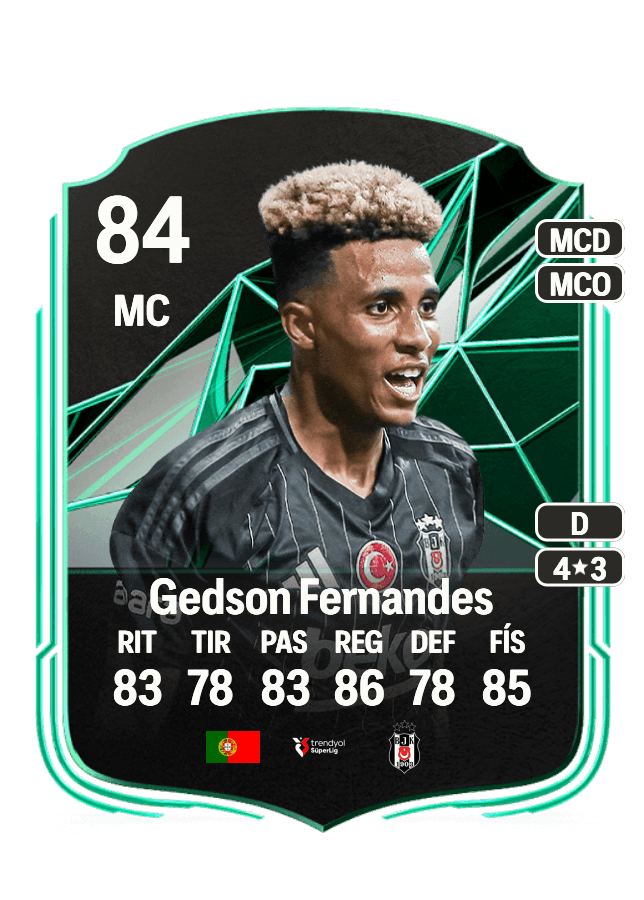 Gedson Fernandes card
