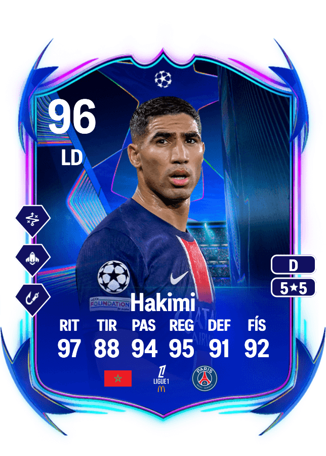 Achraf Hakimi card