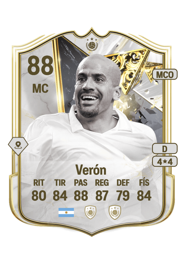 Juan Sebastián Verón card