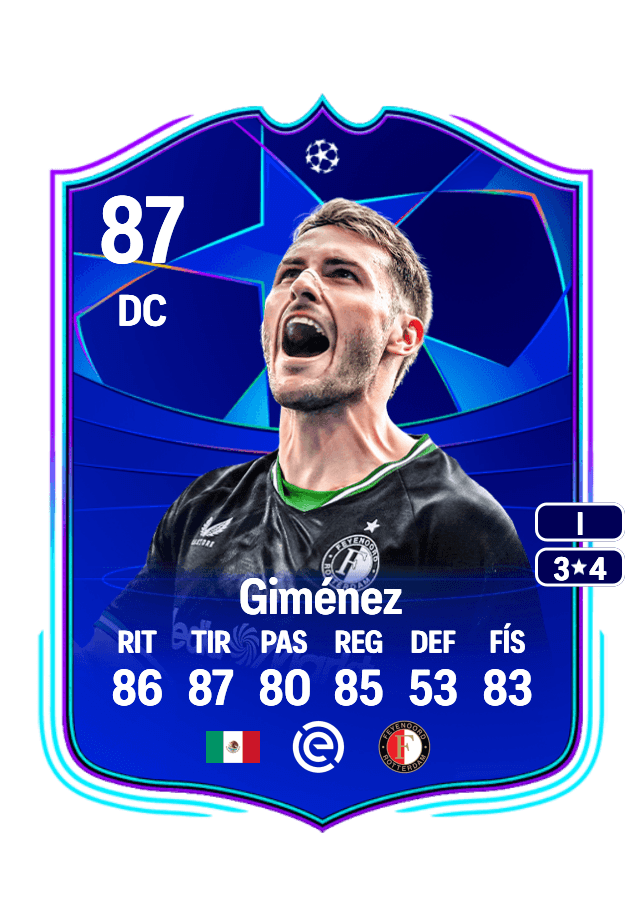 Santiago Giménez card